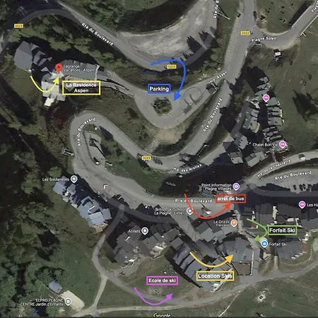 公寓 Plagne Villages, Charmante De Tourisme 4 Etoiles *