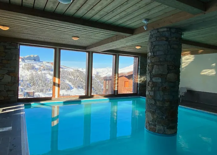 Plagne Villages, Charmante De Tourisme 4 Etoiles Apartment *
