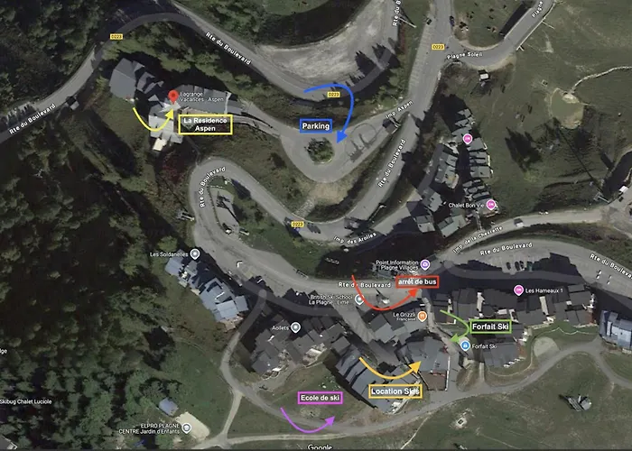 公寓 Plagne Villages, Charmante De Tourisme 4 Etoiles *